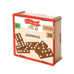 Домино деревянное Far far land wood 28 фишек