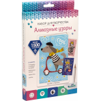 Алмазные узоры. Н-р открыток 3шт в коробке. Друзья из Парижа. Арт.07506