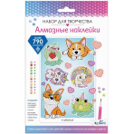 Алмазные наклейки. Улыбайся. Арт. 08702