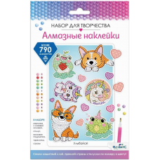 Алмазные наклейки. Улыбайся. Арт. 08702