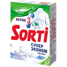 Порошок для машинной стирки Sorti /Супер Эконом/, 350г 814-5/8519-3