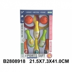 Игра в кегли с шарами YDL-02 в кор. в кор.2*24шт