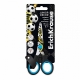 Ножницы ErichKrause Junior Decor Sport DNA, с принтом на лезвиях, 13см (в блистере по 1 шт.)