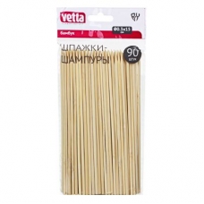 VETTA Шпажки-шампуры 90шт, бамбук, 15см, d 3мм (10702070/190721/0219522/2, Китайская Народная Республика)