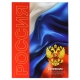 Дневник российского школьника арт. 69752 СИМВОЛИКА ТРИКОЛОР / твёрдый переплёт 7БЦ, А5+, 48 л., глянцевая ламинация, полноцветная печать, универсальная шпаргалка/