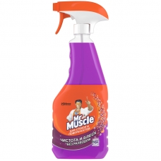 Средство для мытья стекол и поверхностей Mr. Muscle /Лаванда/, 500мл, с курком