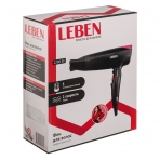 LEBEN Фен для волос проф. 2200Вт, 2 скорости, 3 темп. реж, HT-1805 (10702070/201123/3468762, Китайская Народная Республика)