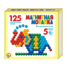 Мозаика магнитная шестигранная d20/5 цв/125 эл