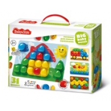 Мозаика для самых маленьких d40/5 цв/31 эл Baby Toys