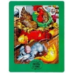 Пазлы в рамке /Курочка Ряба/ 20 эл (18,5х14,5см)