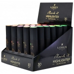 Маркер текстов. LOREX Mark it SUPERIOR 1-5 мм ассорти неон скошенный дисплей