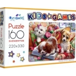 Kids Games. Пазл. 160 Эл. Корги. 07864