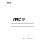 TM/Profit/ Скоросшиватель /ДЕЛО/ немелованная (СО-4077), 260г/м2, белая