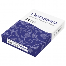 Бумага /Снегурочка/ А4, 80г/м2, 500л., 146%