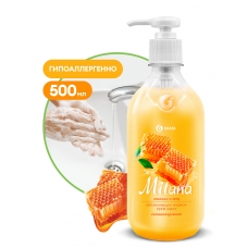 Milana Жидкое крем-мыло /Молоко и мед/ с дозатором 500 мл
