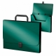 Портфель пластиковый ErichKrause® Matt Ice Metallic, FC, бирюзовый (в пакете по 1 шт.)