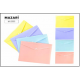 Папка канцелярская PASTEL, 33.5 х 23.5 см, пластиковая, на кнопке, плотность 180 мкм, 4 дизайна в ассортименте