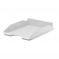 Лоток для бумаг пластиковый ErichKrause® Office, Grains, белый