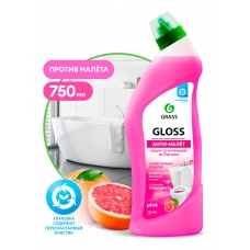 Gloss утёнок /Pink/ Чистящий гель для ванны и туалета 750 мл