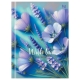 Бизнес-блокнот А6, 80л., BG /Flowers with love/, матовая ламинация, тиснение фольгой ББ6т80_лм_тф 62