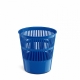 Корзина для бумаг сетчатая пластиковая ErichKrause® Vivid, 9л, синий