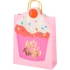 Dream cards Пакет подар. с мат.лам.и золотис.тисн.18*23*10см(M), Let's party,210г ППК-3684