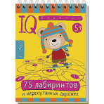 Умный блокнот. 75 лабиринтов 5+