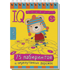Умный блокнот. 75 лабиринтов 5+