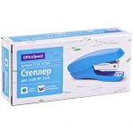Степлер №24 OfficeSpace до 20л., пластиковый корпус, синий ST24_21784 (10702070/120525/5158303/7, Китайская Народная Республика)