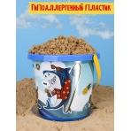 Ведро №8 с блестящей картинкой 0,85л АКУЛЫ (Арт. ИП-0806)