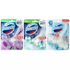 Блок для очищения унитаза Domestos Power, 3 вида, 55г