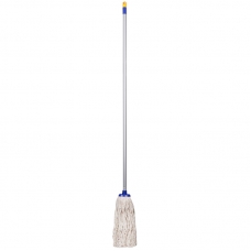 Швабра OfficeClean Professional, ручка 120см, насадка МОП хлопок, ворс 26см, 165г (10702070/180625/5207448/2, Китайская Народная Республика)