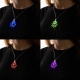 Светодиодный кулон /Клевер/, 60 см, 1 LED, 3xAG10 (в компл.), RGB   9747119 (10702070/230623/3256676, Китайская Народная Республика)