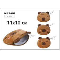Кошелёк CAPYBARA на молнии, размер 11 х 10 см, ассорти 4 дизайна, ОПП-пакет