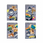Записная книжка на спирали ErichKrause Простоквашино, А6, 60 листов, клетка_MIX-PACK