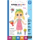 Baby Games. Магнитный набор /кукла флорист/ Маргарита.