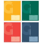 Тетрадь 12л., клетка Greenwich Line /Color theory/, 80г/м2 N5c12-29780