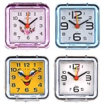 LADECOR CHRONO Будильник кварц, пластик, 7х7х4см, /Классика/ 4 цвета
