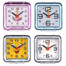 LADECOR CHRONO Будильник кварц, пластик, 7х7х4см, /Классика/ 4 цвета