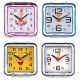 LADECOR CHRONO Будильник кварц, пластик, 7х7х4см, /Классика/ 4 цвета