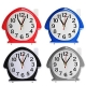 LADECOR CHRONO Будильник, пластик, 11,7х10,5х4,5см, в форме домика, 4 цвета