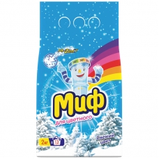 Порошок для машинной стирки Миф /Свежий цвет/, 2кг 5413149354128