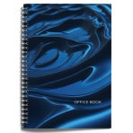 Тетрадь 120 л. А4 кл. греб. INFORMAT OFFICE BOOK офс. мел. карт., мат.лам.