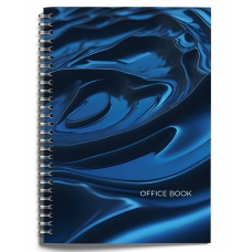 Тетрадь 120 л. А4 кл. греб. INFORMAT OFFICE BOOK офс. мел. карт., мат.лам.