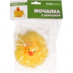 5272 Мочалка банная с украшением /Зверушка/ (5272 из короба 1/100 ) (10702070/010623/3220206, Китайская Народная Республика)