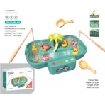 Игровой набор Рыбалка, подсветка, 6 музыкальных звуков, голубой. 3540001
