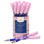Ручка маслян. LOREX SO RAMENTIC Slim Soft Grip синий 0,5 мм дизайн кругл. корп. ultra-soft touch грип игольчатый наконечник