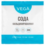 Сода кальцинированная, Vega, 400г, полиэтиленовый пакет 359439