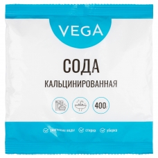Сода кальцинированная, Vega, 400г, полиэтиленовый пакет 359439