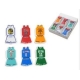 Ластик BASKETBALL, термопластичная резина, фигурный, 5 дизайнов, ОПП- упаковка / картонный дисплей
